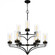 Hillside 9-Light Matte Black Chandelier (26|HLS5031MBK)