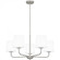 Gallagher 5-Light Brushed Nickel Chandelier (26|GGR5028BN)