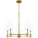 Gretchen 5-Light Aged Brass Chandelier (26|GCN5026AB)