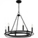 Calliope 6-Light Matte Black Chandelier (26|CPE5025MBK)