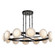 Alonso 50-in Urban Bronze/Alabaster LED Chandeliers (7713|CH320050UBAR)
