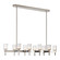 Lucian 52-in Clear Crystal/Polished Nickel 10 Lights Linear Pendant (7713|LP338052PNCC)
