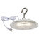 80 Watt; Hi-Pro Shop Light with Plug; 8'' Dia.; 4000K; White Finish; 120 Volt (81|65/974)