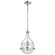Amado 1 Light Pendant; 10 Inches; Polished Nickel Finish; Clear Glass (81|60/7816)