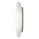LED Wall Sconce with Catenary Shaped White Opal Glass (461|WS6122-BN)