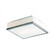 Two Lamp Flush Mount with Metal Trim (461|505002BN)