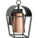 Hutchence Collection One-Light Antique Bronze with Antique Copper Transitional Outdoor Wall Lantern (149|P560335-020)