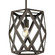 Saucedo Collection One-Light Architectural Bronze Modern Pendant (149|P500421-129)