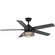 Schaal Collection 52 in. Five-Blade Matte Black Coastal Ceiling Fan with Integrated LED Light (149|P250101-31M-30)