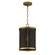 Rattan-Single Pendant (19|14461BRNAB)