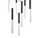 Benicio 11 Light Chandelier in Black (4304|46477-019)