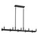 Erzo 50'' 10 Light Linear Chandelier in Black (10687|52614BK)