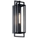 Goson 24'' 1 Light Wall Light with Clear Glass in Black (10687|59089BK)