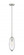 1 Light Pendant (276|651P-ROD-BN)