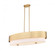 5 Light Linear Chandelier (276|495-42L-MGLD)