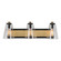 Treviso Collection 1-Light Sconce, Black & Brass (12|AC11793BB)