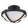 Cara Collection 2-Light Flush Mount, Black (12|AC11703BK)