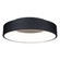 Lazio Collection Integrated LED Flush Mount, Black (12|BT2010BK)