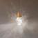 Martini 1 Light LED 3000K/3500K/4000K 120V-277V Mini Pendant in Polished Nickel with Optic Haze Qu (1118061|BPD20207OH-PN)