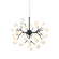 Hydragea Bloom Matte Black Pendant (3605|C69824MB)