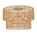 Bungalow Heaven - 17'' 5 Light Flush Mount (10|5042-695)
