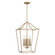 4-Light Foyer Pendant Lantern in Matte Brass (42|550641MA)