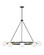 Large Single Tier Chandelier (1118101|83610BK)