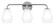 Medium Three Light Vanity (1118101|85503CM)