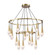 Ayla 2 - Tier Round Chandelier - Small (10813|KCH3104-18BS)