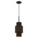 1 Light Black Pendant (108|45612-04)