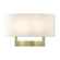 2 Light Antique Brass Large ADA Sconce (108|45222-01)
