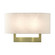 2 Light Antique Brass Large ADA Sconce (108|42934-01)