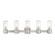5 Light Brushed Nickel Large Vanity Sconce (108|17145-91)