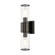 2 Light Black Chrome Vanity Sconce (108|17142-46)