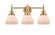 Fulton - 3 Light - 25 inch - Brushed Brass - Bath Vanity Light (3442|447-3W-BB-G171)