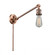 Bare Bulb - 1 Light - 5 inch - Antique Copper -Adjustable Swing Arm (3442|237-AC)
