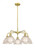 Arietta - 5 Light - 26 inch - Satin Gold - Chandelier (3442|516-5CR-SG-G422)