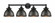 Adirondack - 4 Light - 35 inch - Matte Black - Bath Vanity Light (3442|616-4W-BK-M14-BK)