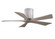 Irene-5H three-blade flush mount paddle fan in Barn Wood finish with 42” Gray Ash  tone blades.? (230|IR5H-BW-GA-42)