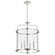Yorktown 4 Light Pendant; Polished Nickel Finish; Clear Glass (81|60/7956)
