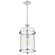 Yorktown 1 Light Pendant; Polished Nickel Finish; Clear Glass (81|60/7955)