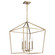 Emma 4 Light Large Pendant; Burnished Brass Finish (81|60/7932)