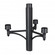 4 Light Outdoor Posts + Hardware (276|501-4BK)