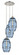 Vaz - 3 Light - 15 inch - Polished Nickel - Cord hung - Multi Pendant (3442|113B-3P-PN-G557-8BL)
