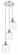 Bella - 3 Light - 12 inch - Polished Chrome - Cord hung - Multi Pendant (3442|113B-3P-PC-G558-6CL)