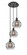 Rochester - 3 Light - 15 inch - Matte Black - Cord hung - Multi Pendant (3442|113B-3P-BK-G556-8SM)