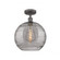 Athens Deco Swirl - 1 Light - 12 inch - Oil Rubbed Bronze - Semi-Flush Mount (3442|516-1C-OB-G1213-12SM)