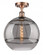 Rochester - 1 Light - 12 inch - Antique Copper - Semi-Flush Mount (3442|516-1C-AC-G556-12SM)