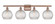 Athens - 4 Light - 38 inch - Antique Copper - Bath Vanity Light (3442|516-4W-AC-G122C-8CL)
