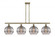 Rochester - 4 Light - 48 inch - Antique Brass - Stem hung - Island Light (3442|516-4I-AB-G556-10SM)